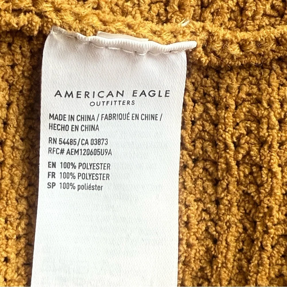 American Eagle Brown V-Neck Sweater - Picture 9 of 11